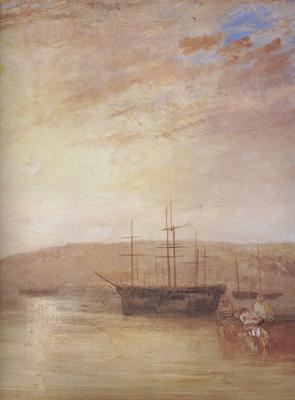 Joseph Mallord William Turner Shipping off East Cowes Headland (mk31)